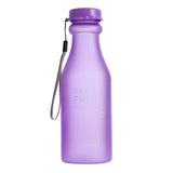 Candy Colors Unbreakable Frosted Leak-proof Plastic Bottles