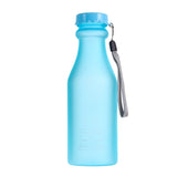 Candy Colors Unbreakable Frosted Leak-proof Plastic Bottles