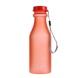 Candy Colors Unbreakable Frosted Leak-proof Plastic Bottles
